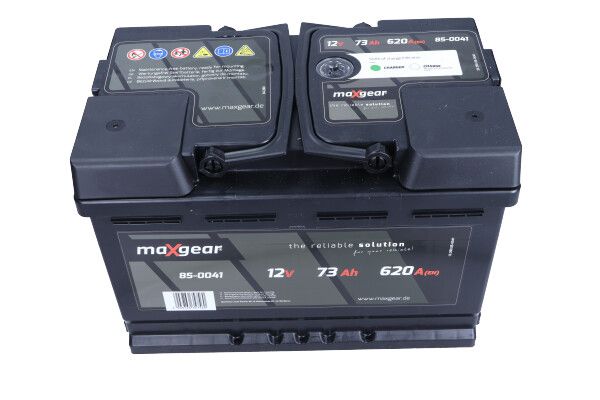 85-0041 MAXGEAR Акумуляторна батарея Maxgear 12V 74Ah 620A (EN) R+