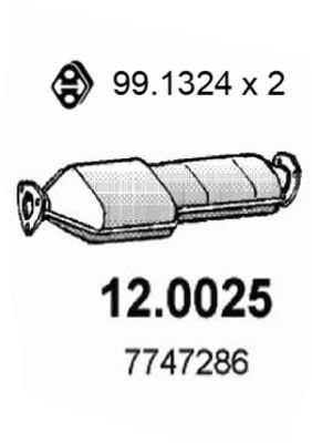 12.0025 ASSO Каталізатор