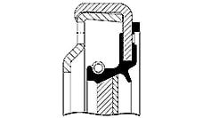 041063-P SKT Ущільнювальне кільце вала, коробка передач