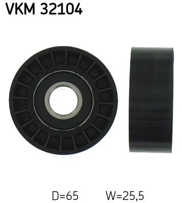 VKM 32104 SKF V-подібний обвідний стрічковий ролик (привід)